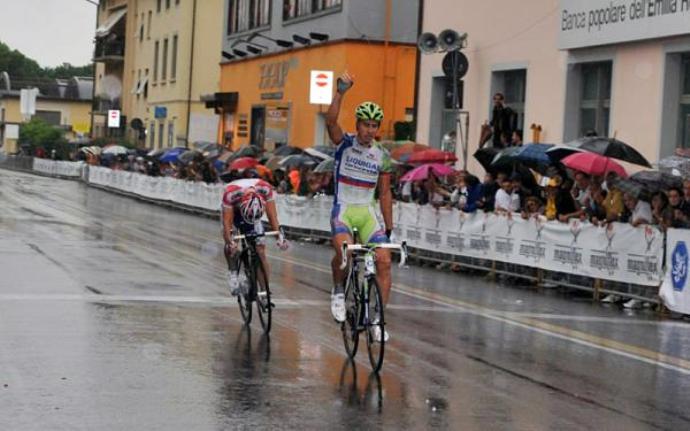 Sagan vince con il bello e con il cattivo tempo (foto Bettini)