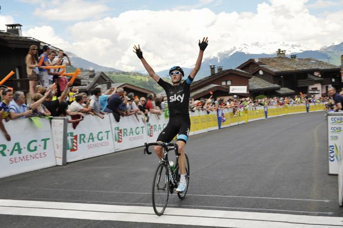 Il successo di Froome a Valmorel (foto ASO)