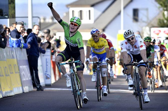 Hofland fa sua la 2a tappa della Parig-Nizza (foto Bettini)