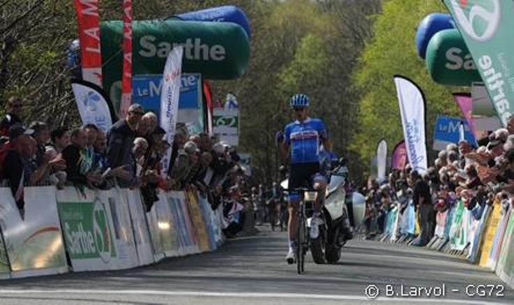 Navardauskas si impone nella decisiva frazione di Pré-en-Pail (foto B.Lavrol/Circuit Cycliste Sarthe - Pays de la Loire)