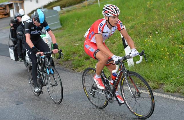 Froome e Spilak allattacco nella tappa che ha cambiato volto al Tour de Romandie (foto Tim de Waele/TDW Sport)   