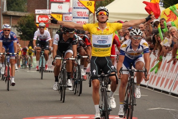 Gianni Meersman conquista la quinta tappa e la classifica finale del Giro di Vallonia (foto trworg.be)