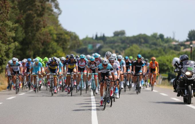 Il peloton del Tour 2013 (foto Getty)