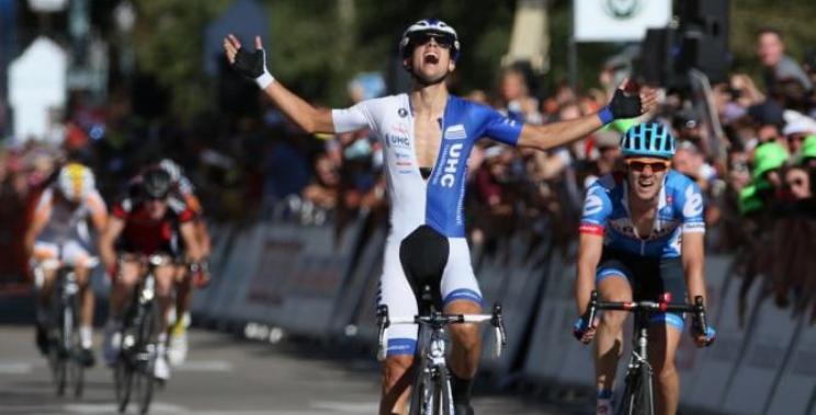 Reijnen trionfa ad Aspen, divenendo il primo leader dellUSA Pro Challenge 2014 (foto AFP)