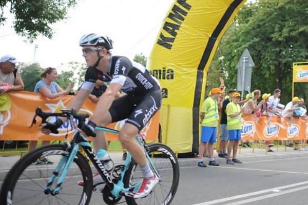 Petr Vakoc si avvia a vincere la seconda tappa del Giro di Polonia (foto tourdepologne.pl)