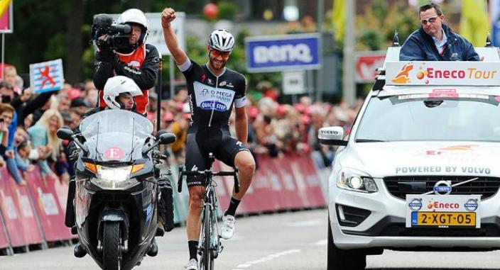 Van Keirsbulck si impone nella tappa conclusiva dellEneco Tour (foto Tim de Waele)