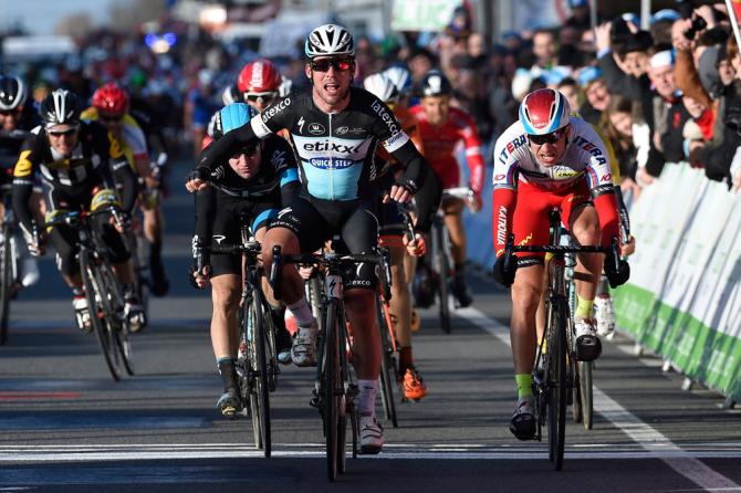 Cavendish vola a prendersi ledizione 2015 della Kuurne-Bruxelles-Kuurne (foto Bettini)