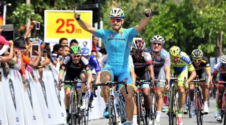 Guardini vince la tappa dapertura del Tour of Langkawi (foto Bettini)