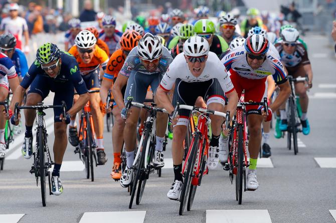 Nizzolo vince allo sprint la prima edizione hors catégorie del GP Nobili (foto Bettini)