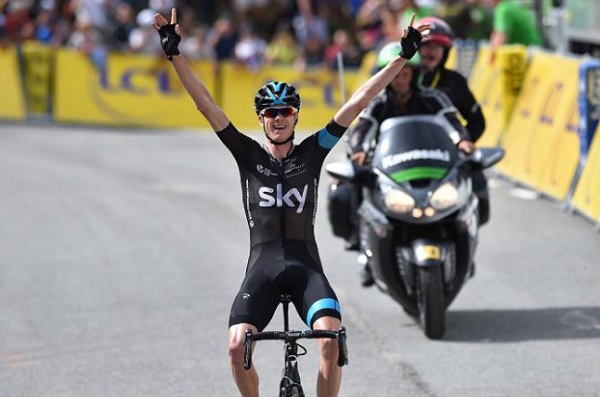 Visto un Froome in forma Tour nel tappone del Giro del Delfinato (foto (Tim de Waele/TDWSport.com)