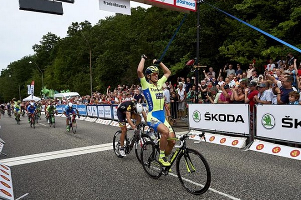 Matti Breschel conquista la prima semitappa (foto Getty Images Sport)