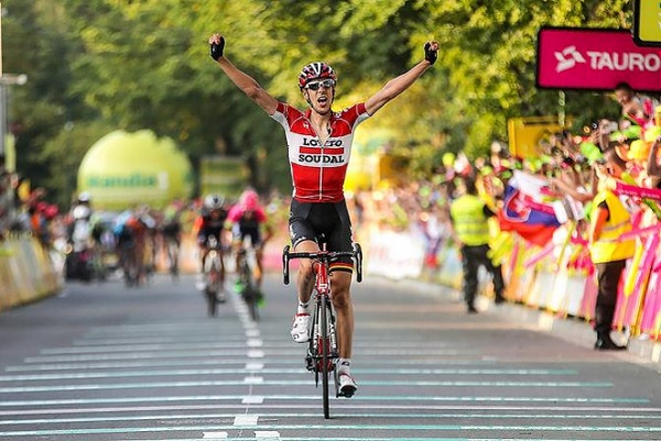 Bart De Clercq porta a termine il suo assolo (foto Bettini)