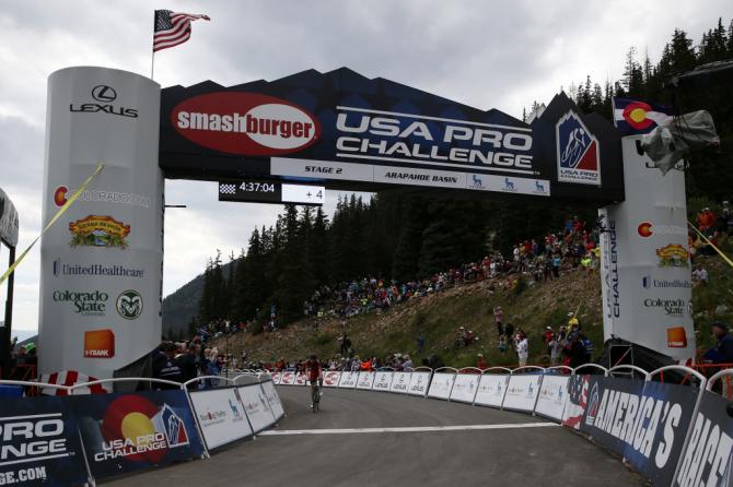 Brent Boowalter taglia in solitaria il traguardo di Arapahoe Basin (Getty Images Sport)