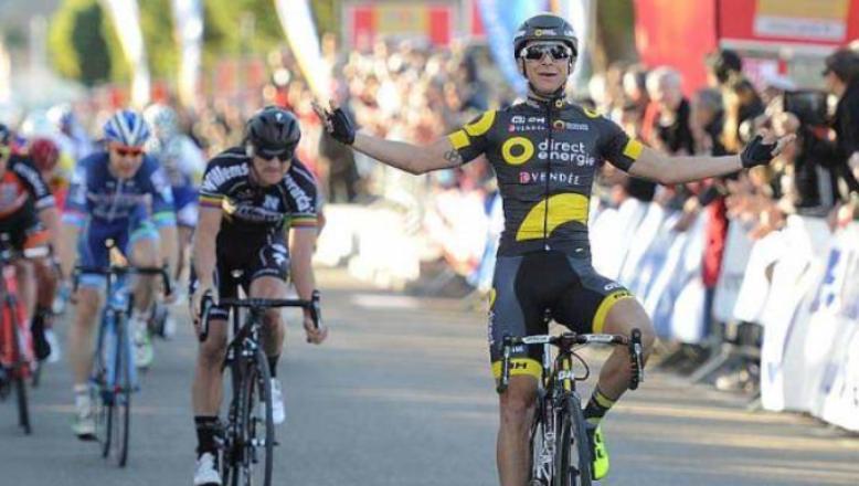 Il francese Coquard vince la prima tappa dellÉtoile de Bessèges (foto AFP)