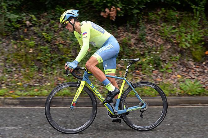 Contador in azione nella decisiva cronometroi di Eibar (foto Tim de Waele/TDWSport.com)