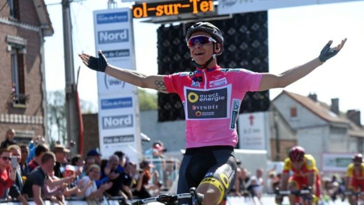 Terza vittoria consecutiva per Coquard... e chi lo ferma più! (foto AFP)