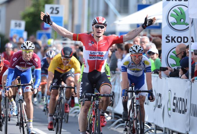 Greipel, dopo il polemico abbandono al Giro, continua a mietere successi, stavolta sulle strade del Lussemburgo (foto Serge Waldbillig)