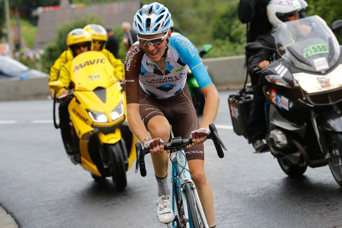 Bardet allattacco verso Saint-Gervais (foto Bettini)