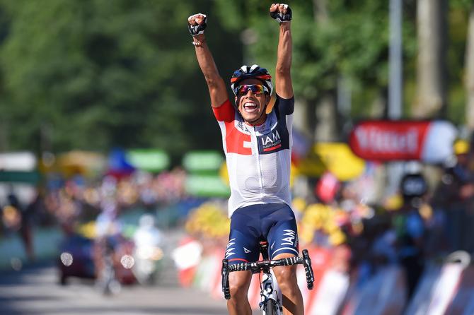 Pantano corona con il successo la fuga nel tappone del doppio Grand Colombier (foto Tim de Waele/TDWSport.com)