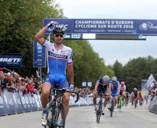 Sagan si impone con facilità anche nella prima edizione dei campionati europei destinata ai professionisti (foto Bettini)