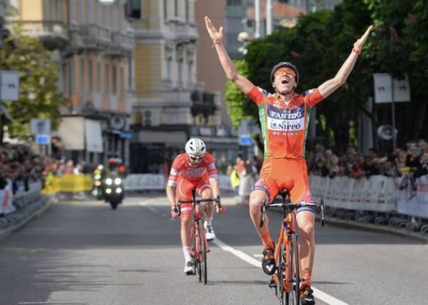 Filosi confezioni in quel di Lugano la sua prima vittoria da professionista (foto Ti-Press)