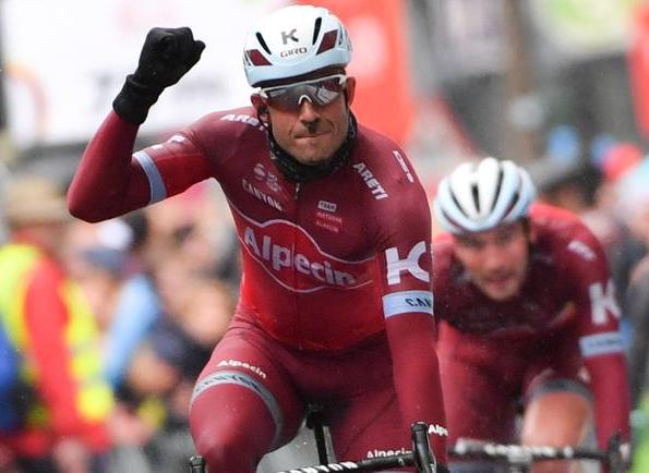 Kristoff capitalizza il gran lavoro della Katusha e ottiene una prestigiosa tripletta in quel di Francoforte (foto picture-alliance/dpa)