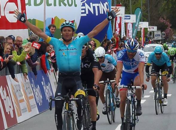 Lultima vittoria di Michele Scarponi al Tour of the Alps (foto Andrea Giorgini)