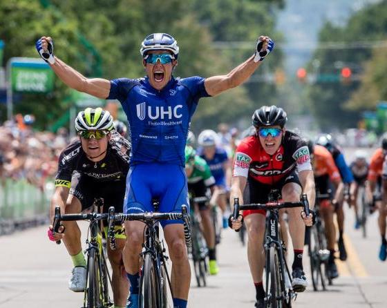 Travis McCabe si impone a Bountiful nella 5a tappa del Tour of Utah (foto Jonathan Devich/epicimages.us)