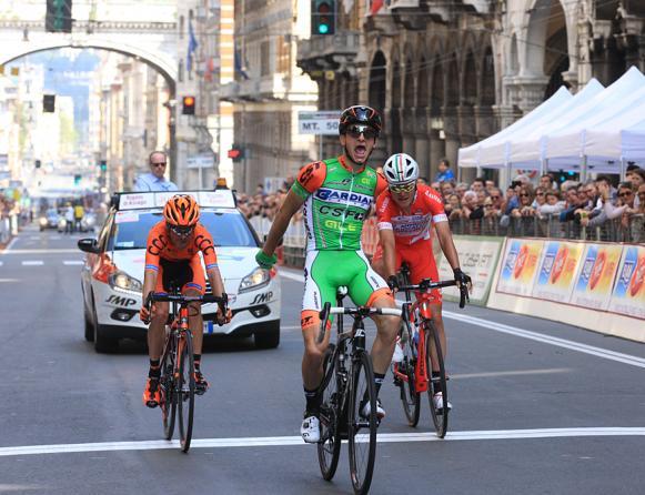 Ciccone perfeziona la giornata doro dei Bardiani imponendosi nel Giro dellAppennino (foto Bettini)