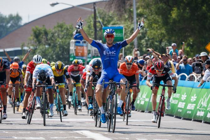 McCabe vince allo sprint la prima frazione del Tour of Utah (foto Jonathan Devich/epicimages.us)