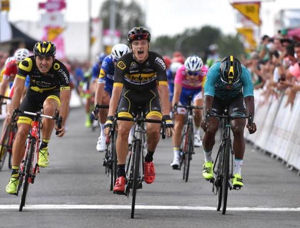 Quinten Hermans si impone nelle penultima tappa del Giro della Vallonia (foto Tim de Waele/TDWSport.com)