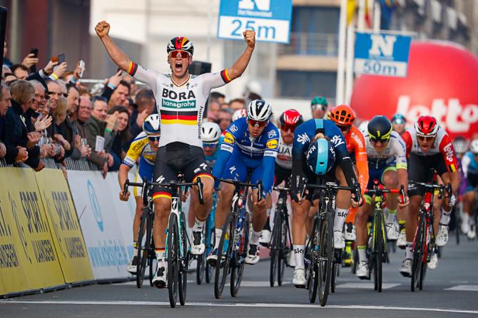 Il tedesco Ackermann fa sua la Bredene-Koksijde Classic (foto Bettini)