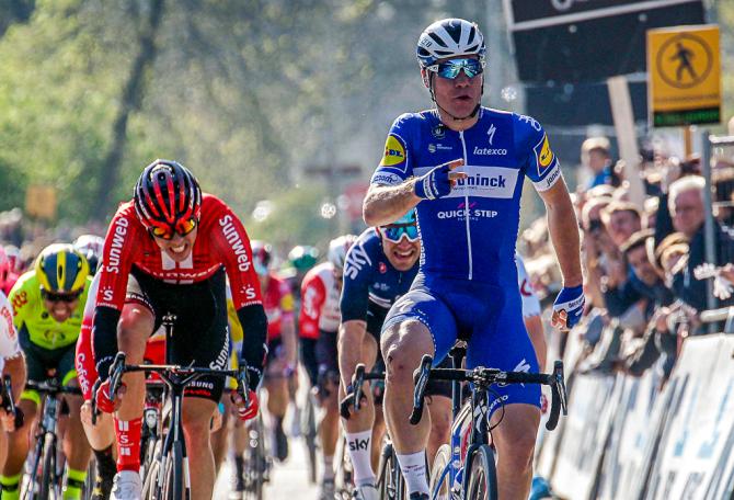 Per il secondo anno consecutivo il velocisto olandese Fabio Jakobsen fa suo lo Scheldeprijs (foto Bettini)