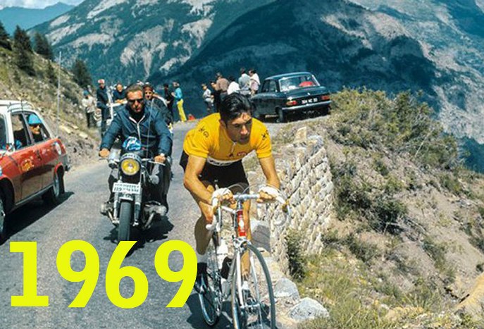 Merckx in fuga verso Mourenx (foto ASO)