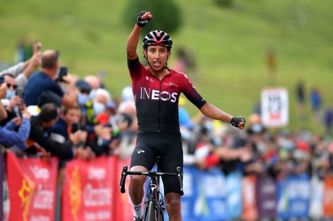 La vittoria di Bernal nel tappone pirenaico (Getty Images Sport)