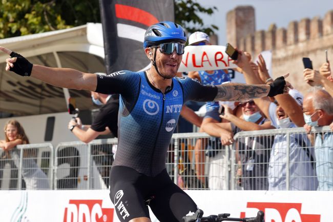 La vittoria di Giacomo Nizzolo nel campionato italiano 2020 (foto Bettini)