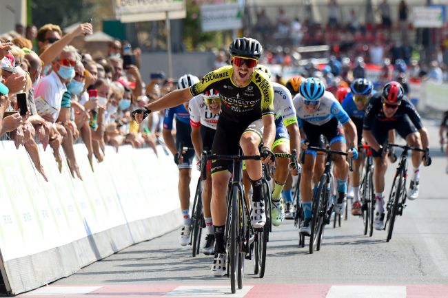 La vittoria di Smith alla Coppa Sabatini (foto Bettini)