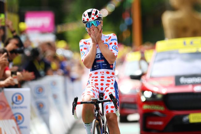 Justine Ghekiere vince la prima delle due tappe alpine (Getty Images)