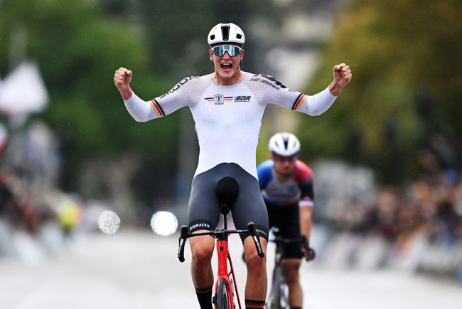  Niklas Behrens vince il mondiale under23 (foto Dario Belingheri/Getty Images)