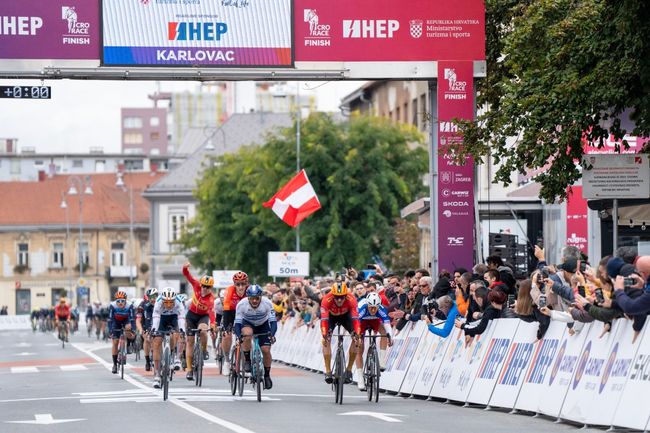 Kristoff vince in volata la penultima tappa della Cro Race (foto Sport-IT)