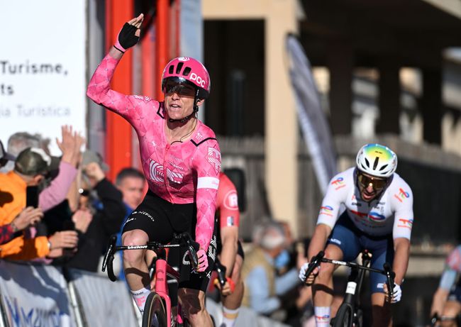 Marijn van den Berg vince la seconda prova del Challenge Ciclista Mallorca (foto Tim de Waele/Getty Images)