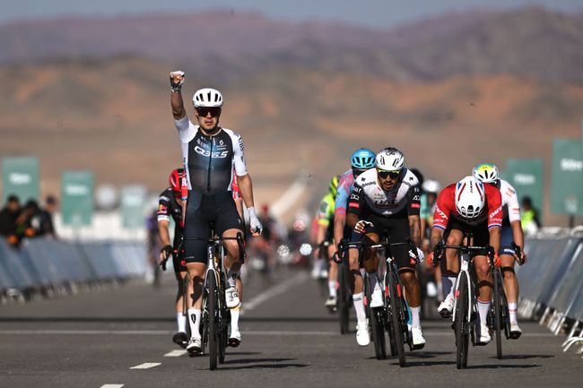 Moschetti vince la tappa conclusiva della corsa saudita (Getty Images)